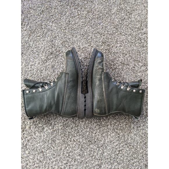 Green Leather Gore-Tex Lined Work Hunting Boots Thinsulate Mens Size 10 D - Picture 4 of 8